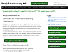 Tablet Screenshot of handy.partnervertrag24.de